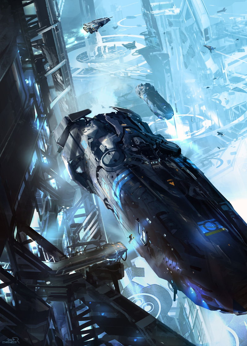 Illustration for article titled I want to live in the optimistic sci-fi worlds of Nicolas Bouvier